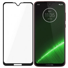 Folie Protectie Sticla pentru Motorola Moto G7 &amp;amp; Moto G7 Plus 3MK HardGlass Max Lite Full Screen 9H 02 mm Negru foto