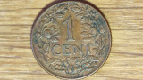 Surinam Suriname / Curacao -exceptie numismatica rara- 1 cent 1942 -v descrierea, America Centrala si de Sud
