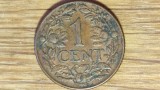 Cumpara ieftin Surinam Suriname / Curacao - exceptie numismatica f rara - 1 cent 1942 - an unic de batere - vezi descrierea, America Centrala si de Sud
