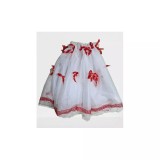 Cumpara ieftin Decor Pentru Cristelnita Botez, Alb - Rosu - BAB177