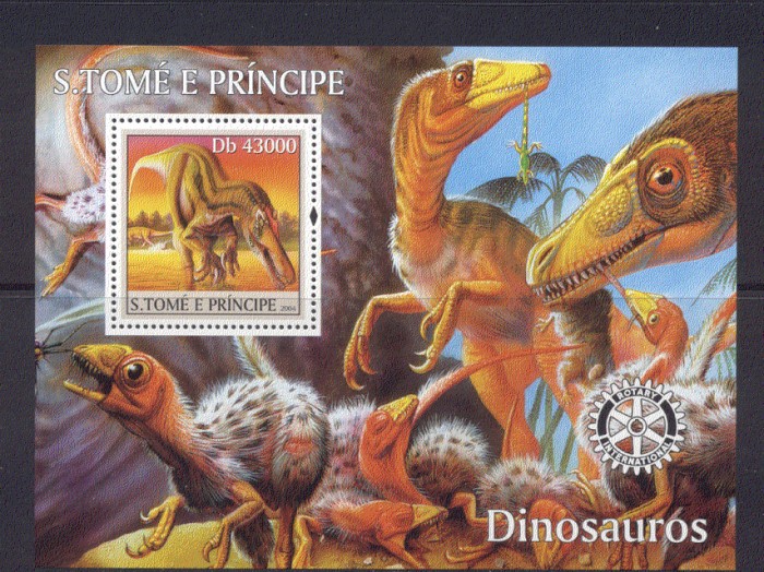 SAO TOME 2004 DINOZAURI