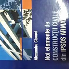 Noi Elemente De Constructii Civile Din Ipsos Armat - Alexandru Ciornei ,549702