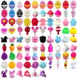 Jucarii senzoriale fidget toy squishy, flippy, anti-stres, +3 ani. model tematic paste, multicolor