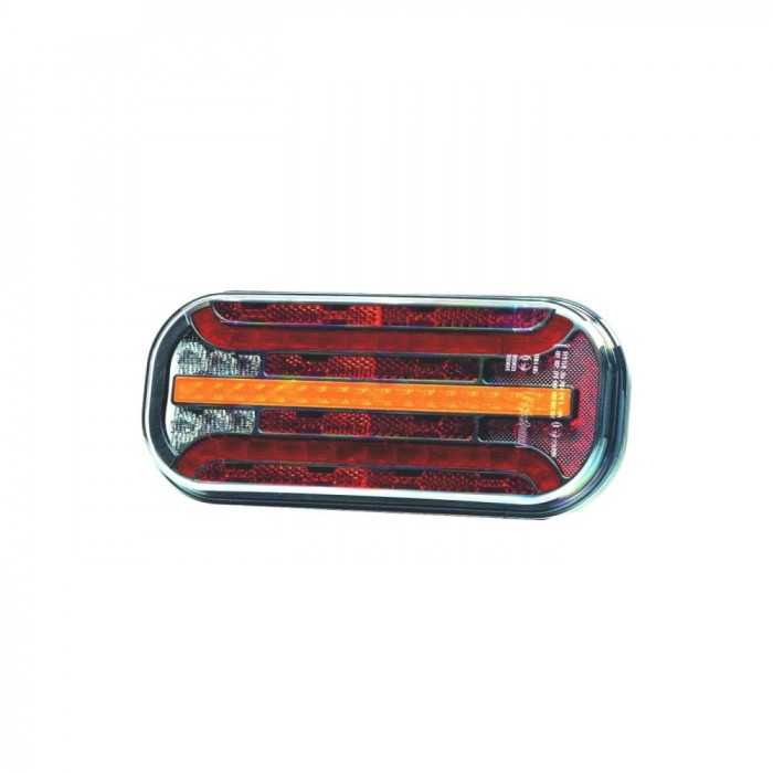 Lampa spate Led 214x95, cu numar, ceata si semnalizare dinamica