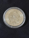 Insula Man 2008 &ndash; 1 Crown &ndash; Jocurile Olimpice de la Beijing &ndash; Ciclist și Marele Zid Chinezesc