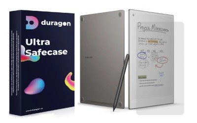Folie Duragon, pentru reMarkable Paper Pro, Kit inclus, Silicon Premium foto