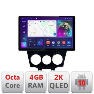 Navigatie dedicata Mazda RX8 2003-2008 Edonav ecran 13&amp;quot; 2K 8 si 128 Android Waze USB Navigatie 4G 360 Toslink Youtube Radio kit-rx CarStore Technology foto