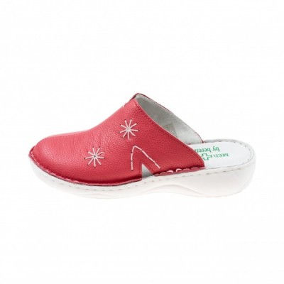 Saboti medicali femei, Pink din piele naturala box, Med-Line BR298PINK foto