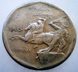 1.448 COLUMBIA COLOMBIA 10 PESOS 1985, America Centrala si de Sud