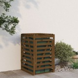 Depozitare pubela gunoi, maro, 84x90x128,5 cm lemn masiv de pin GartenMobel Dekor