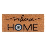 Covoras din fibra de cocos pentru usa din fata &bdquo;Welcome Home&rdquo; 60x25cm, ConceptSeller, Oem
