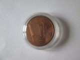 Suedia 1 Euro Cent 2003 moneda specimen proba/test, Circulata, Iasi, Printata