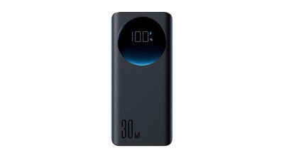 Joyroom JR-PBF03 30W 30000mAh powerbank + USB-A - cablu USB-C 0,25 m - negru foto