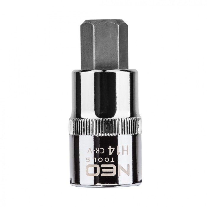 Tubulara cu Bit profil hexagonal 1/2&quot;, H14 X 55 mm NEO TOOLS 08-776 HardWork ToolsRange