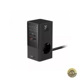 Prelungitor Baseus PowerCombo 35W 5A 2 x USB-A - 2 x USB-C - 3 x Schuko Negru E00023606113-00
