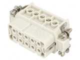 Conector HDC Inserturi Contact Mamă 10 PIN 16A