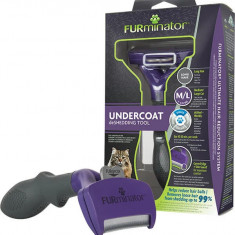 Trimmer profesional Furminator - pisici (> 4.5kg) cu blana lunga