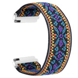 Curea textila elastica, compatibila Samsung Galaxy Watch 5, 40mm, telescoape Quick Release, Traditional Model