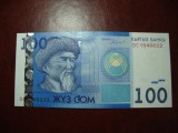 Bancnota KIRGHIZSTAN 100 Som 2016, UNC, Asia