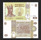 MOLDOVA 1 LEU 1994 [1] P - 8 a , UNC , necirculata