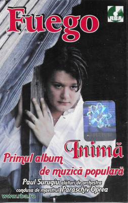 Casetă audio Fuego - Inimă (Primul Album De Muzică Populară), originală foto