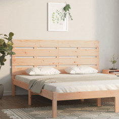 vidaXL Tăblie de pat, 135x3x80 cm, lemn masiv de pin