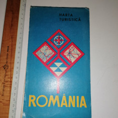 HARTA VECHE ROMANIA RSR -