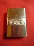 Bricheta marca Winchester , metal , h=5,6cm