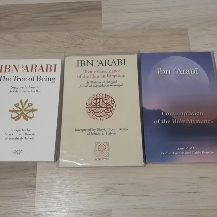 Ibn Arabi - sufi 3 carti engleza Ibn Arabi