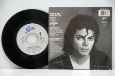 Michael Jackson - The Way You Make Me Feel (1987, Epic) disc vinil single 7&amp;quot; foto