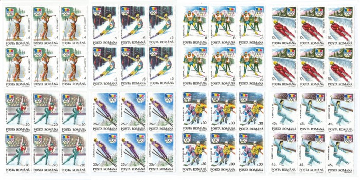 |Romania, LP 1274/1992, J.O de Iarna, Albertville, bloc 6, MNH