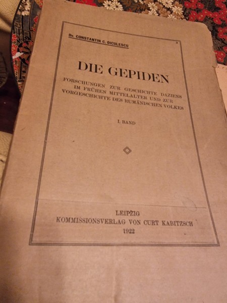 Constantin C. Diculescu - Die Gepiden Vol. I
