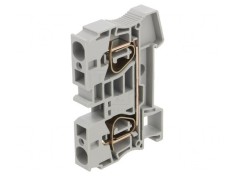 Conector de &Icirc;mbinare Șine 0,2-16mm2 1P 2 Borne Gri TS35