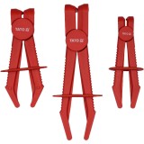 Yato YT-08403 - Set clesti din plastic pentru furtun auto 3 bucati