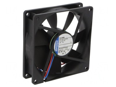 Ventilator Axial 24V DC 92x92x25mm foto