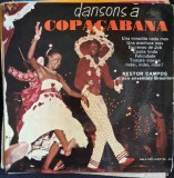 Disc Vinil Nestor Campos Et Son Ensemble Br&eacute;silien-Olga Silva-Dimas Sedicias - Dansons &Agrave; Copacabana (7") Vargal- G-314