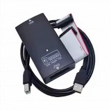 Programator si Emulator J-Link V9 ARM, Interfata JTAG / SWD / SWO, Compatibil cu microcontrolere ARM Cortex, Cablu USB si panglica incluse, Negru
