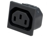 Conector Alimentare AC IEC 60320 10A 250V Mamă