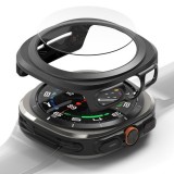 Husa pentru Samsung Galaxy Watch Ultra&nbsp;47mm + Folie - Ringke Slim - Titanium Black