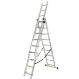 Cumpara ieftin Scara Aluminiu Multifunctionala,3 tronsoane,9 trepte,Rotor KME309