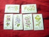 Serie DDR 1981 - Flora , 6 valori, Nestampilat