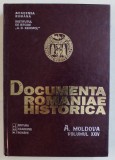 DOCUMENTA ROMANIAE HISTORICA - A . MOLDOVA , VOLUMUL XXIV ( 1637- 1638 ) , volum intocmit de C.CIHODARU si I. CAPROSU , 1998