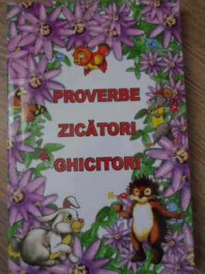 PROVERBE, ZICATORI, GHICITORI-COLECTIV foto