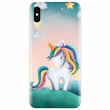 Husa silicon pentru Apple Iphone X, Magic Unicorn