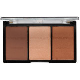 Makeup Revolution Ultra Sculpt &amp; Contour paleta pentru contur facial culoare 04 Ultra Ligt/Medium 11 g