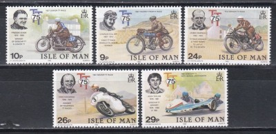 Isle of Man 1982 - A 75-a aniversare a cursei de motociclete TT din Insula Man, MNH foto