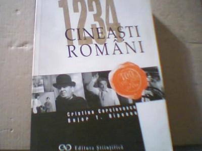 1234 CINEASTI ROMANI / ghid bio-filmografic ( 1996 ) foto
