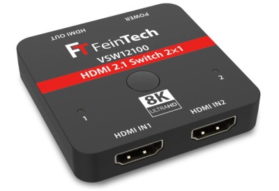 Comutator FeinTech VSW12100 Switch HDMI 2.1, 2 in 1, pentru Xbox PS5 - RESIGILAT foto