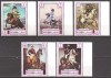 RAS AL KHAIMA 1972 PICTURA ( serie dantelata ) MNH, Nestampilat