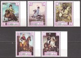 RAS AL KHAIMA 1972 PICTURA ( serie dantelata ) MNH, Nestampilat